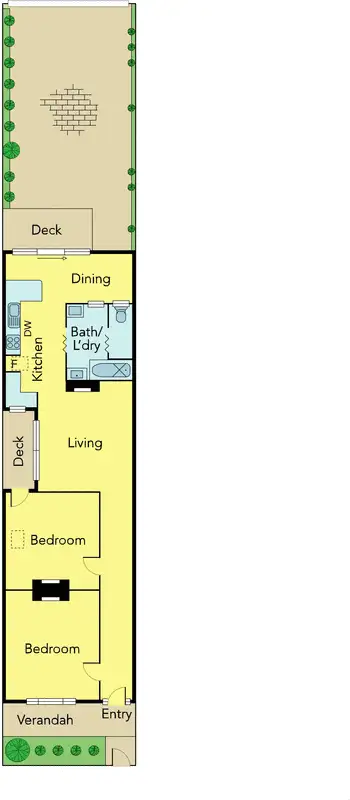 Floorplan of Homely house listing, 82 Reed Street, Albert Park VIC 3206