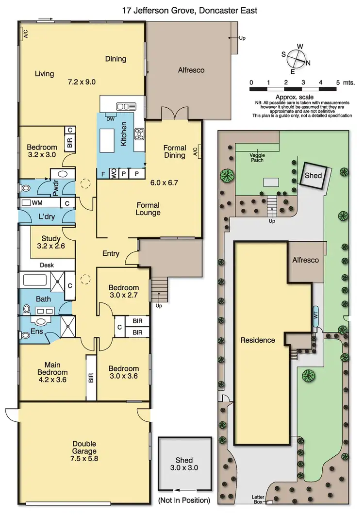 Floorplan of Homely house listing, 17 Jefferson Grove, Doncaster East VIC 3109