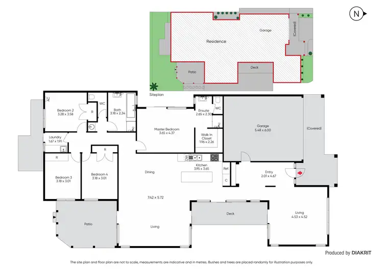 Floorplan of Homely house listing, 8 Creeds Farm Lane, Epping VIC 3076