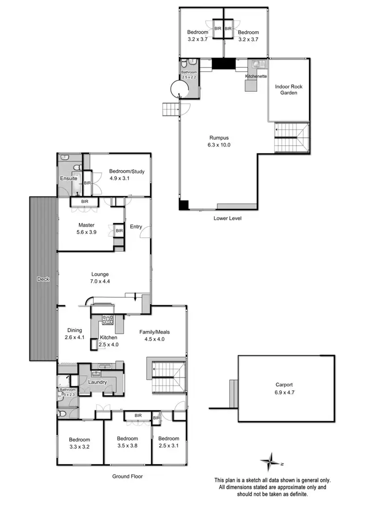 Floorplan of Homely house listing, 10 Panorama Avenue, Ringwood North VIC 3134