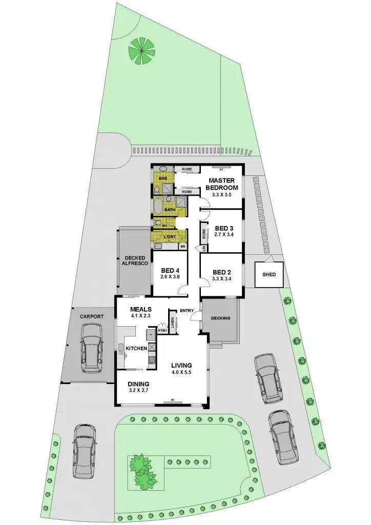 Floorplan of Homely house listing, 9 Fairbank Avenue, Gladstone Park VIC 3043