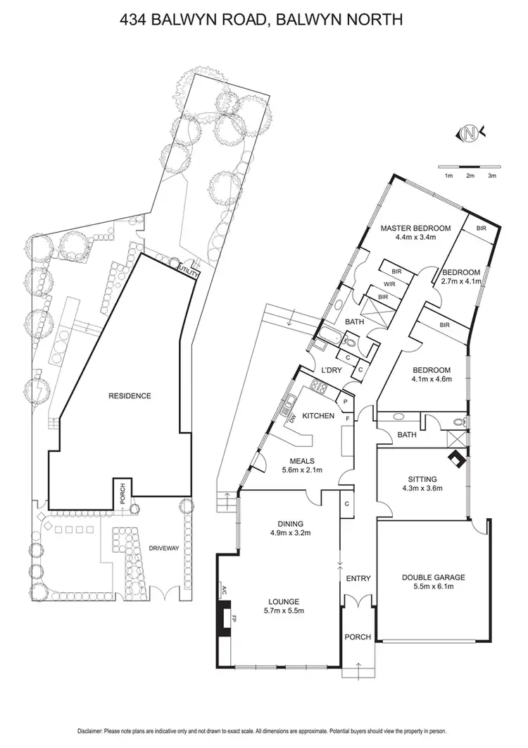 Floorplan of Homely house listing, 434 Balwyn Road, Balwyn North VIC 3104