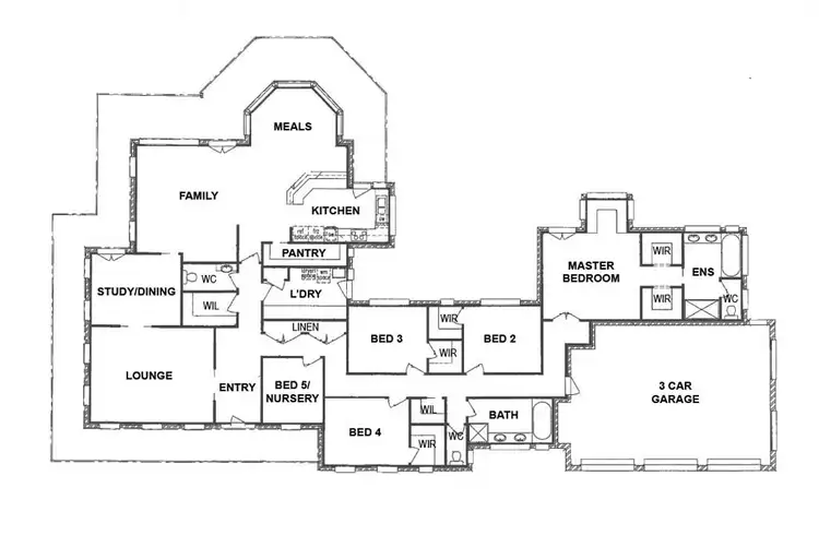 Floorplan of Homely house listing, 28 Rolling Meadows Drive, Sunbury VIC 3429