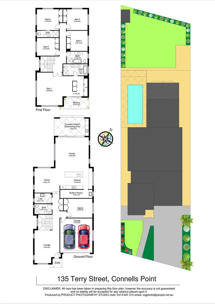 Floorplan of Homely house listing, 135 Terry Street, Connells Point NSW 2221