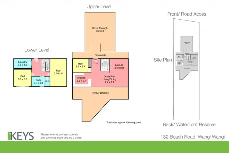 Floorplan of Homely house listing, 132 Beach Road, Wangi Wangi NSW 2267