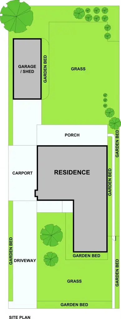 Floorplan of Homely house listing, 54 Halsbury Street, Hadfield VIC 3046