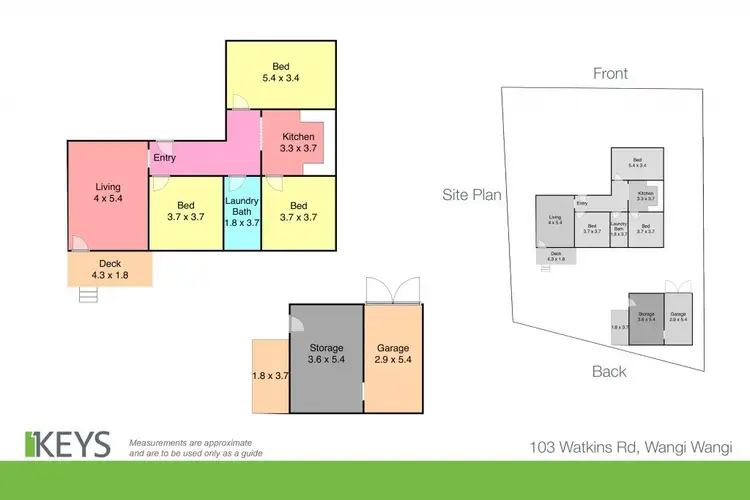 Floorplan of Homely house listing, 103 Watkins Road, Wangi Wangi NSW 2267
