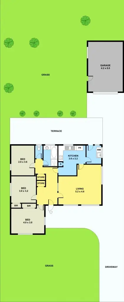 Floorplan of Homely house listing, 33 Rubicon Street, Dallas VIC 3047