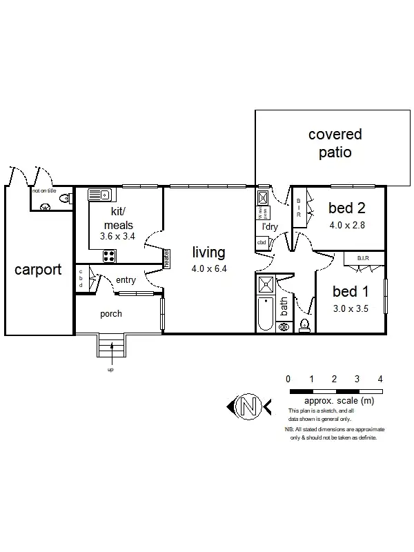Floorplan of Homely unit listing, 4/53 Dublin Road, Ringwood East VIC 3135