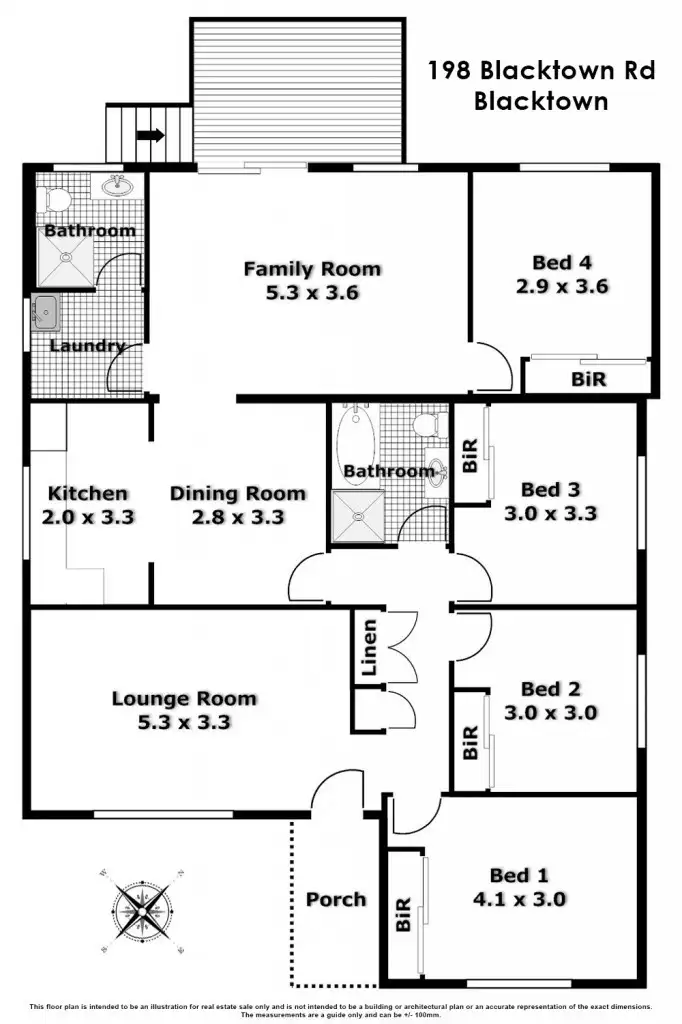 Floorplan of Homely house listing, 198 Blacktown Road, Blacktown NSW 2148