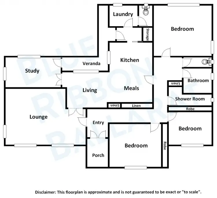 Floorplan of Homely house listing, 104 Forest Street, Lake Wendouree VIC 3350
