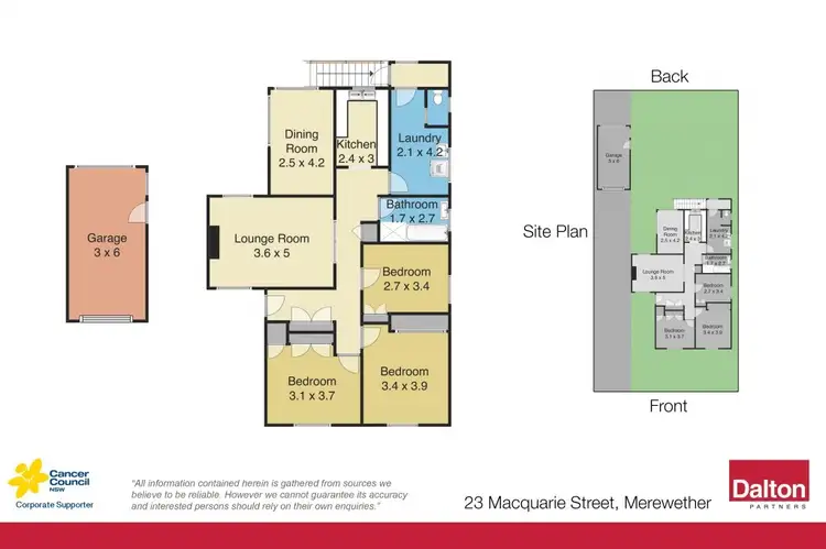 Floorplan of Homely house listing, 23 Macquarie Street, Merewether NSW 2291