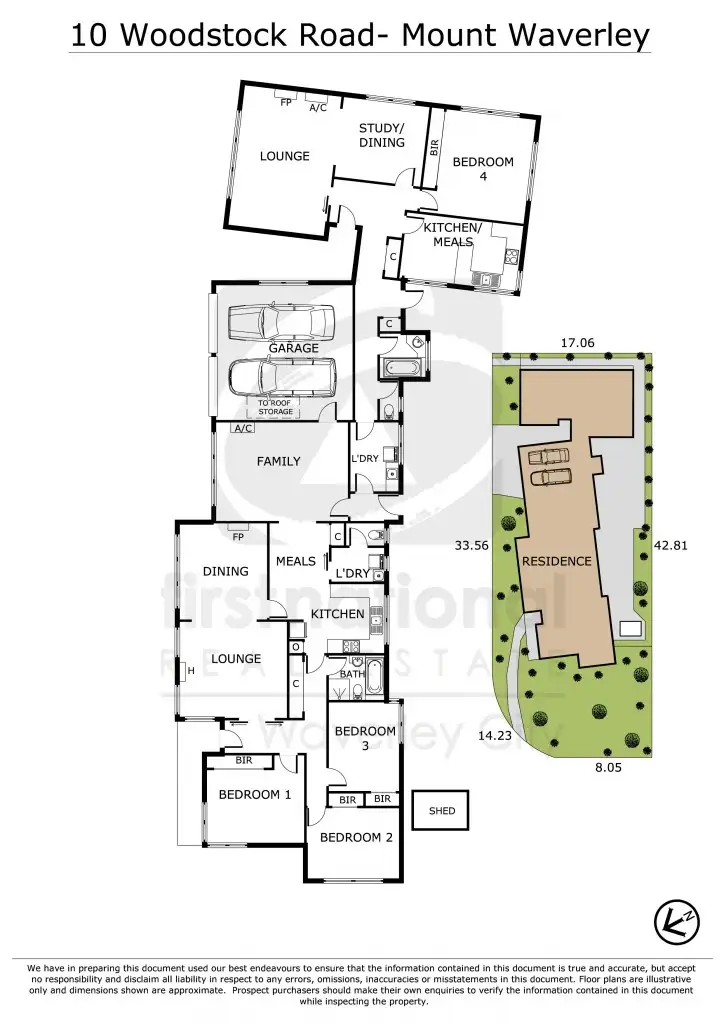 Floorplan of Homely house listing, 10 Woodstock Road, Mount Waverley VIC 3149