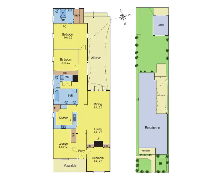 Floorplan of Homely house listing, 12 Lonsdale Street, South Geelong VIC 3220