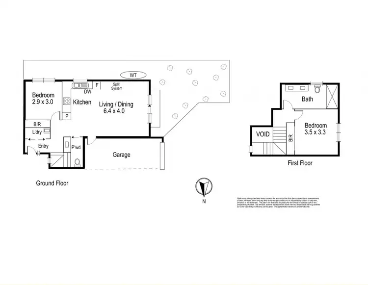 Floorplan of Homely townhouse listing, 5/101 Raglan Street, Preston VIC 3072