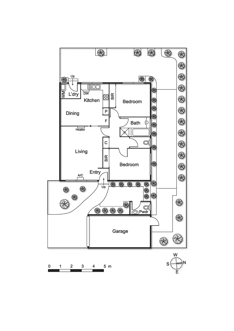 Floorplan of Homely unit listing, 5/60 Woornack Road, Carnegie VIC 3163
