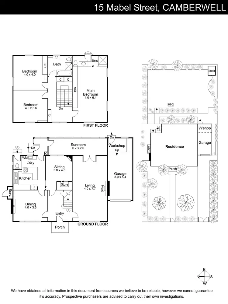 Floorplan of Homely house listing, 15 Mabel Street, Camberwell VIC 3124