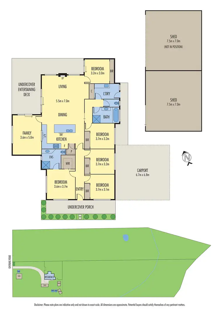 Floorplan of Homely house listing, 75 Gherang Road, Modewarre VIC 3240