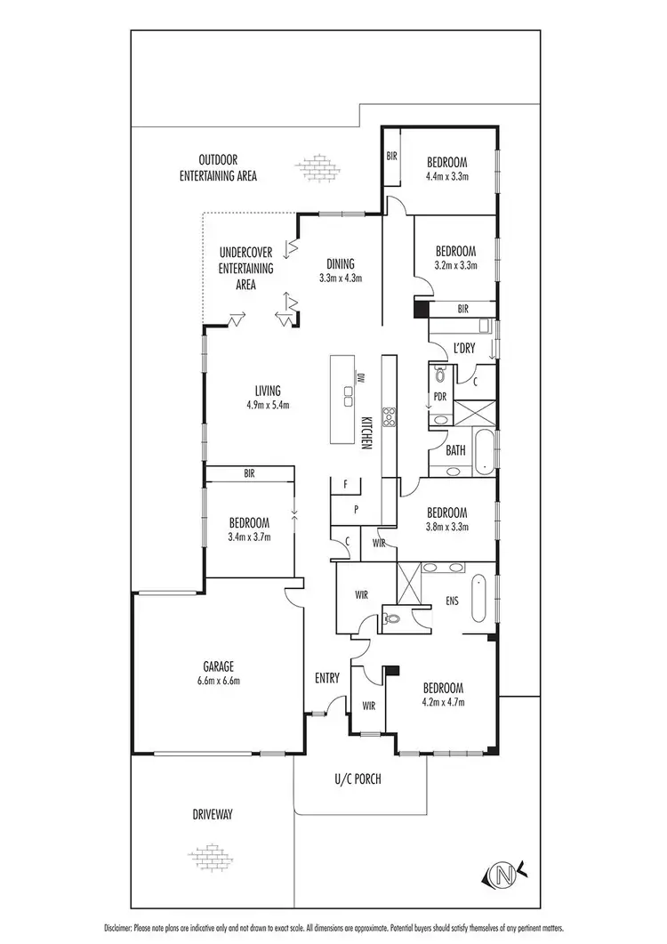 Floorplan of Homely house listing, 9 Corak Street, Eynesbury VIC 3338