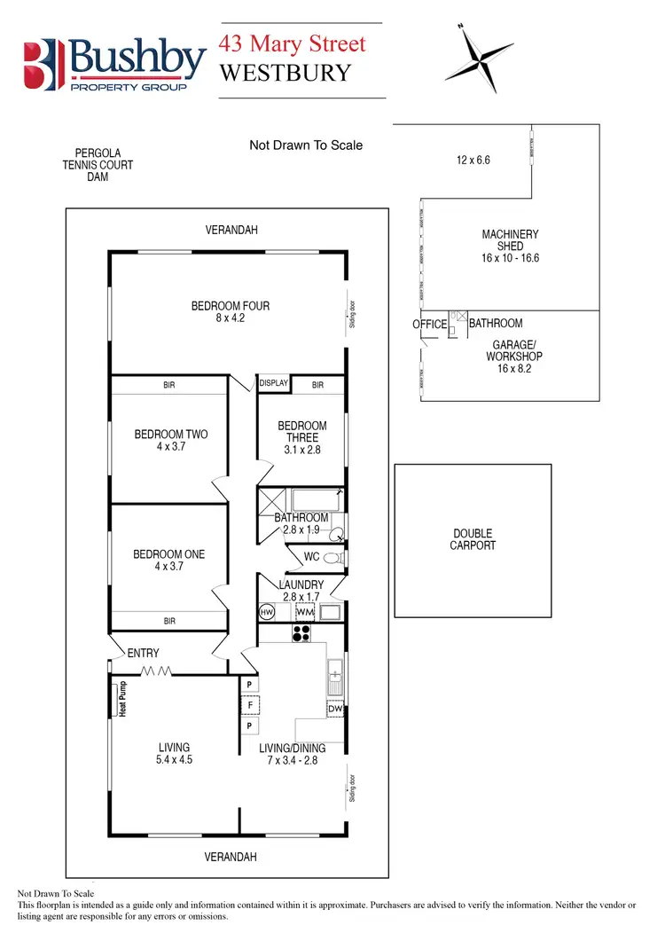 Floorplan of Homely house listing, 43 Mary Street, Westbury TAS 7303