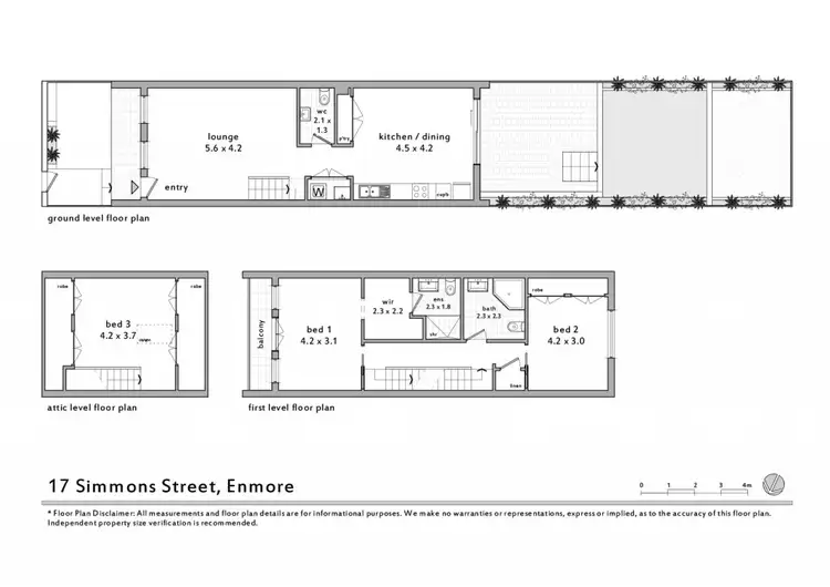 Floorplan of Homely house listing, 17A Simmons St, Enmore NSW 2042