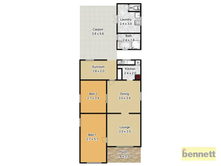 Floorplan of Homely house listing, 5 Windsor Street, Richmond NSW 2753