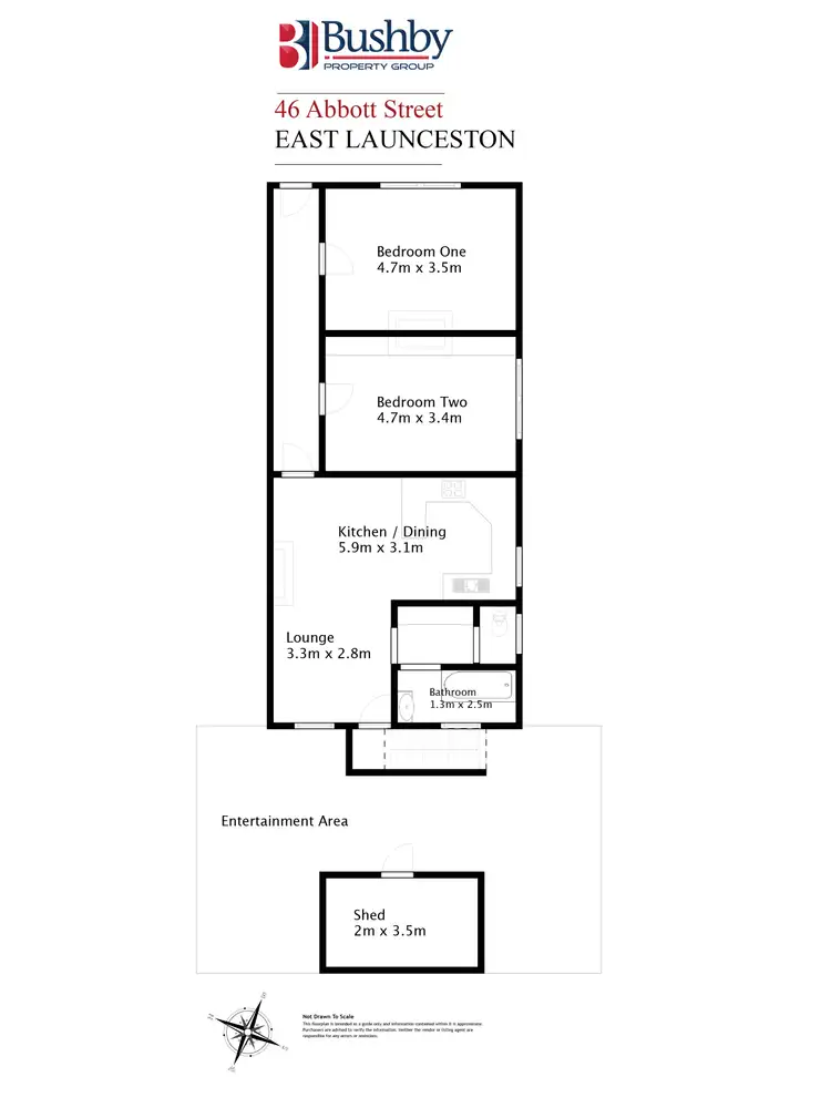 Floorplan of Homely house listing, 46 Abbott Street, East Launceston TAS 7250