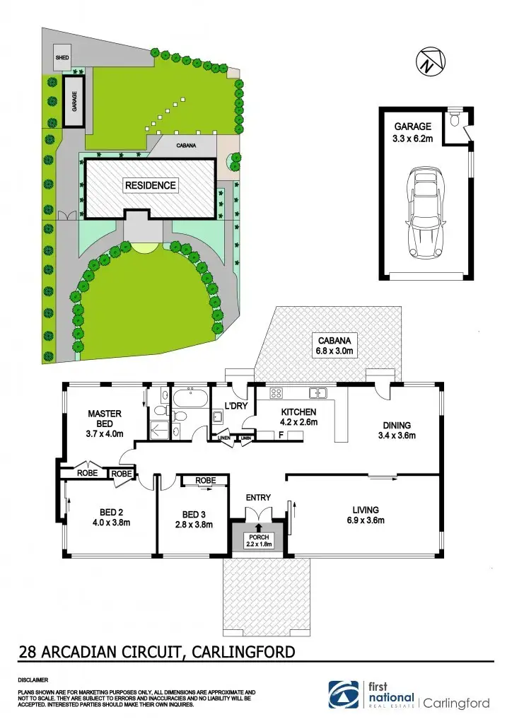 Floorplan of Homely house listing, 28 Arcadian Circuit, Carlingford NSW 2118