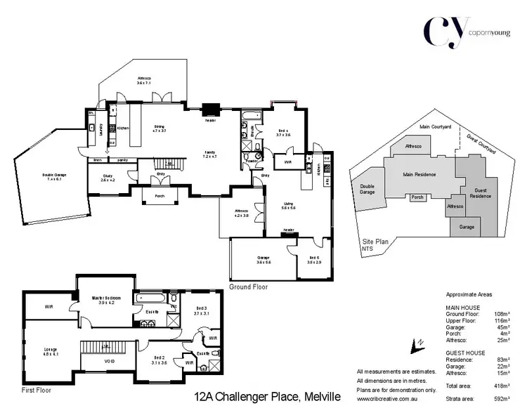 Floorplan of Homely house listing, 12A Challenger Place, Melville WA 6156