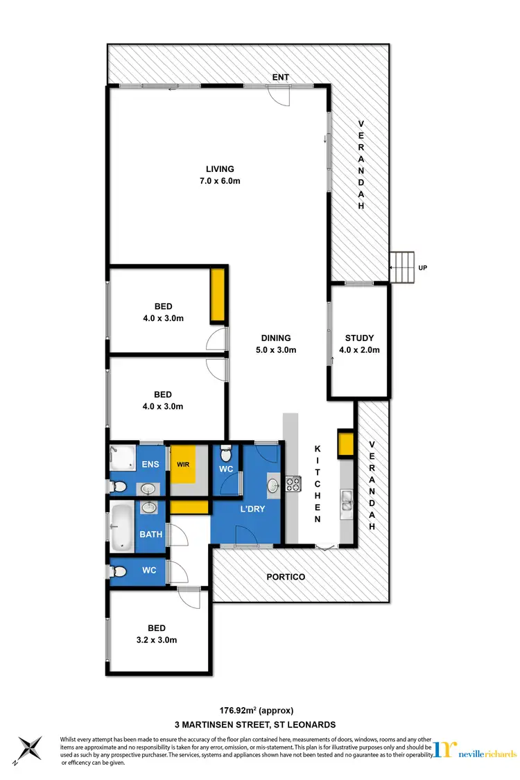 Floorplan of Homely house listing, 3 Martinsen Street, St Leonards VIC 3223