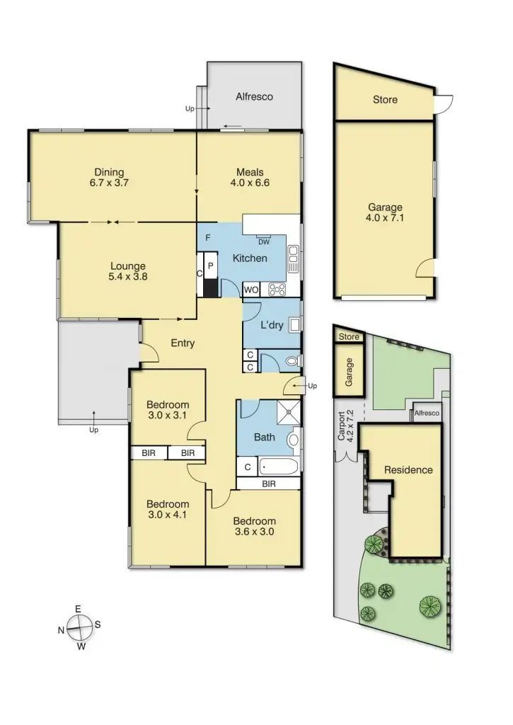 Floorplan of Homely house listing, 47 Sevenoaks Road, Burwood East VIC 3151