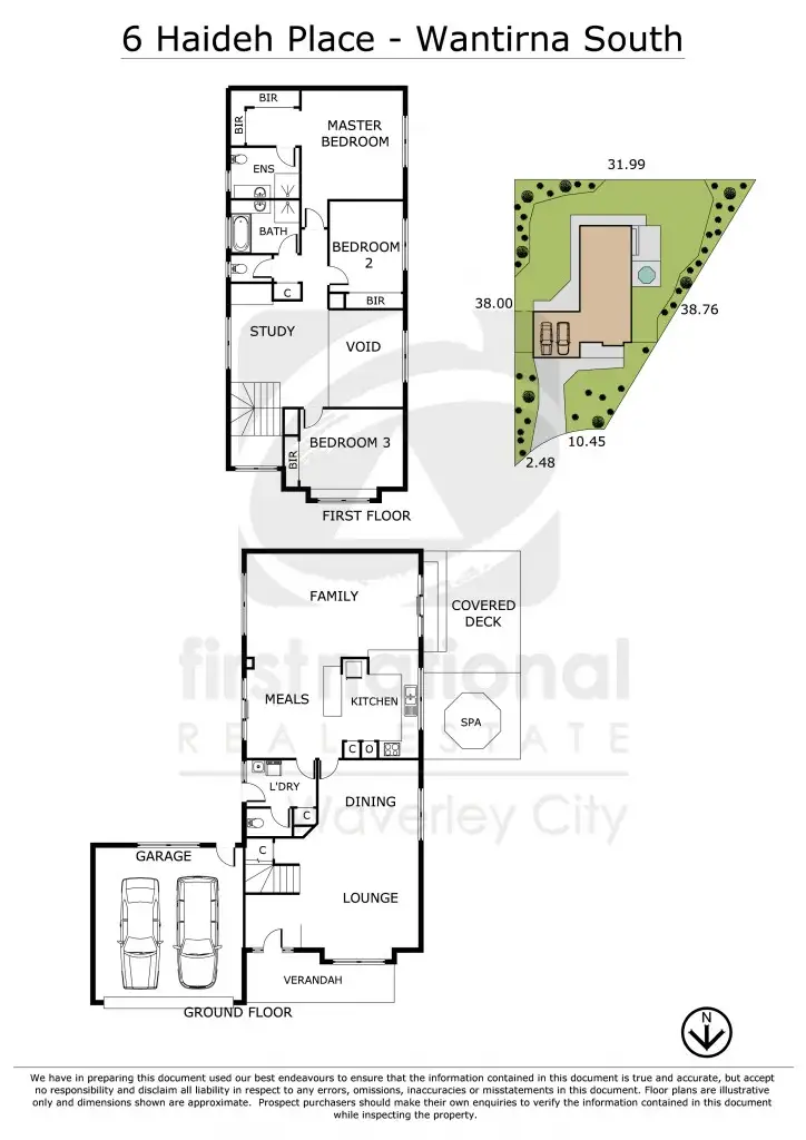 Floorplan of Homely house listing, 6 Haideh Place, Wantirna South VIC 3152