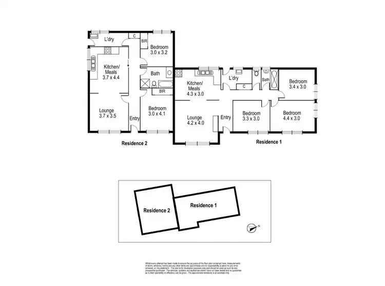 Floorplan of Homely house listing, 1 Neale Street, Preston VIC 3072