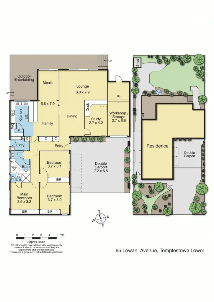 Floorplan of Homely house listing, 65 Lowan Avenue, Templestowe Lower VIC 3107