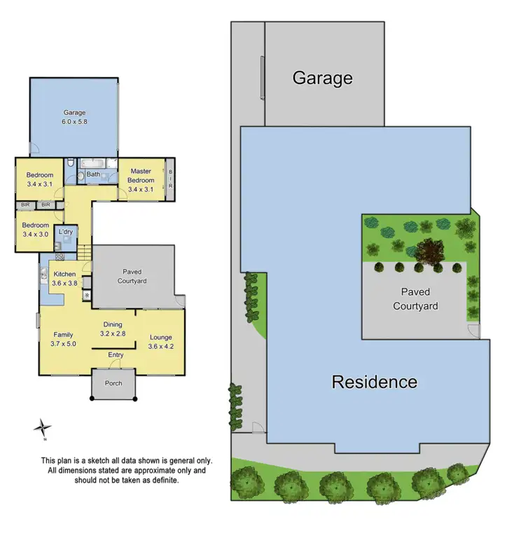 Floorplan of Homely unit listing, 1/23 Jennings Road, Bayswater North VIC 3153