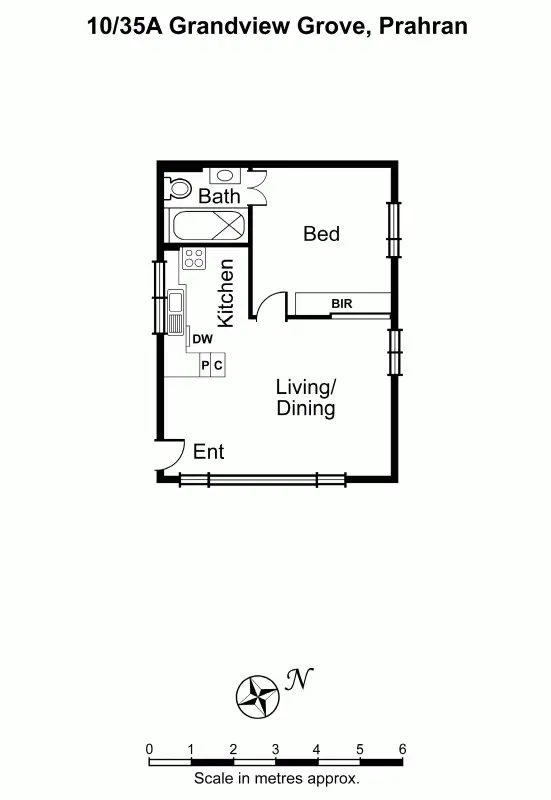 Floorplan of Homely apartment listing, 10/35a Grandview Grove, Prahran VIC 3181