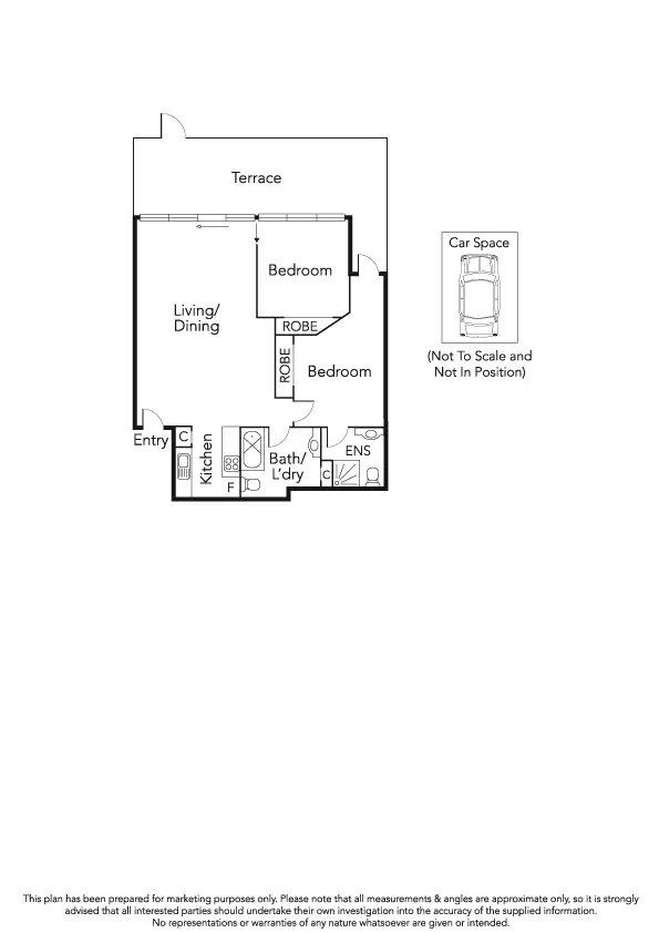 Floorplan of Homely apartment listing, 306/668 Bourke Street, Melbourne VIC 3000