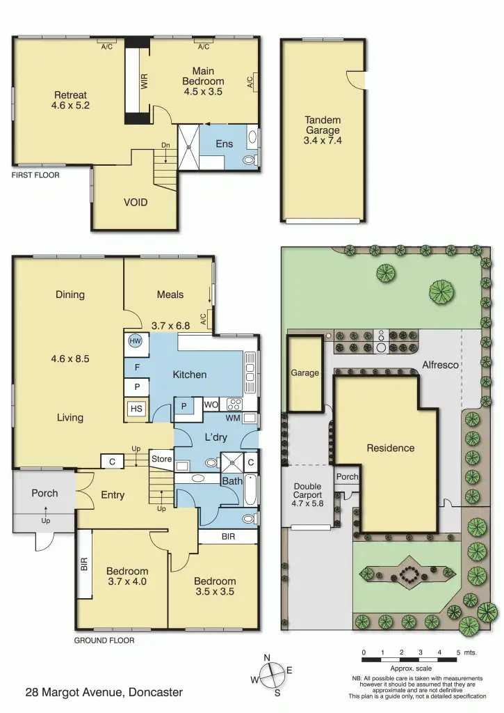 Floorplan of Homely house listing, 28 Margot Avenue, Doncaster VIC 3108
