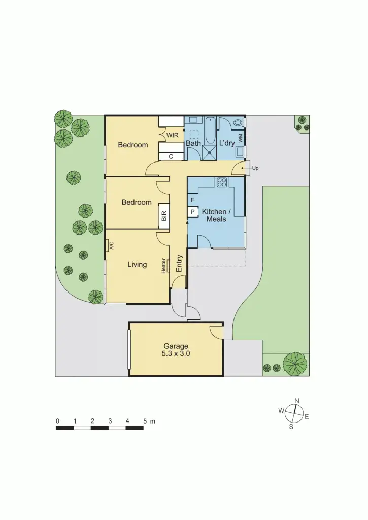 Floorplan of Homely unit listing, 6/39 Main Road, Lower Plenty VIC 3093