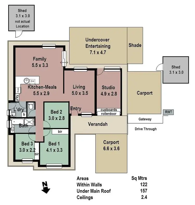 Floorplan of Homely house listing, 107 Hurling Drive, Mount Barker SA 5251