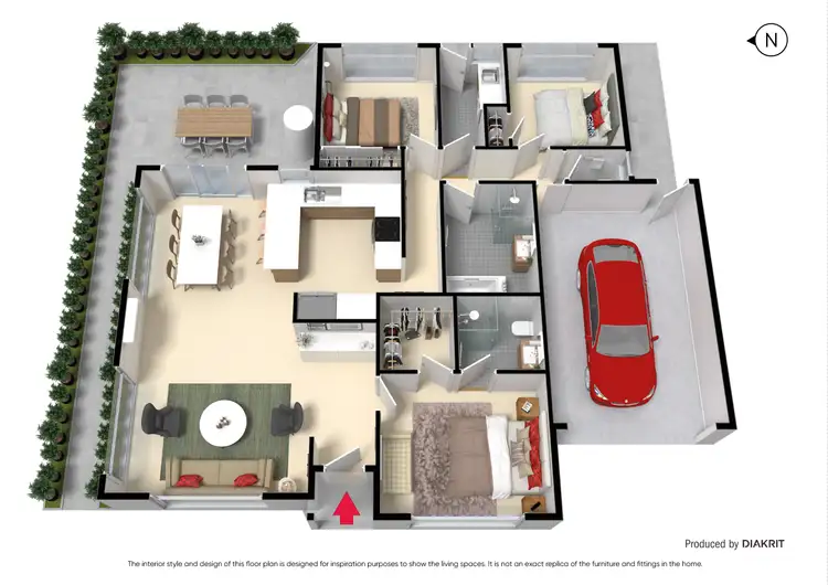 Floorplan of Homely house listing, 73A Welwyn Parade, Deer Park VIC 3023