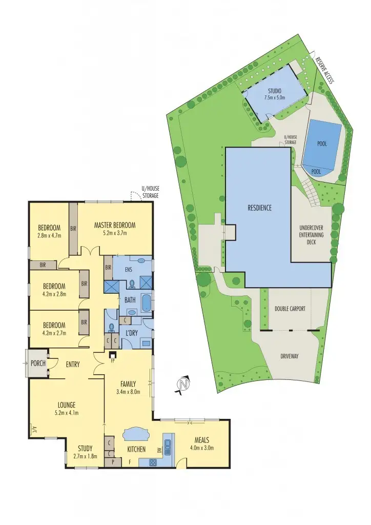 Floorplan of Homely house listing, 7 Noral Court, Templestowe VIC 3106