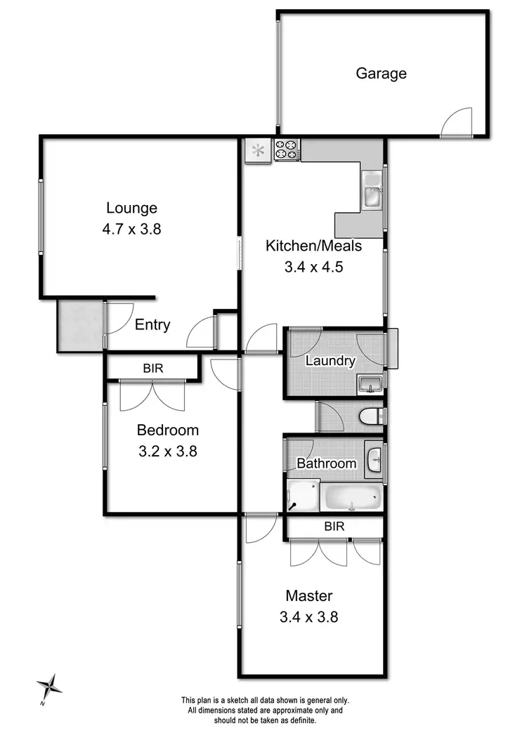 Floorplan of Homely unit listing, 12/24-28 Glen Park Road, Bayswater North VIC 3153