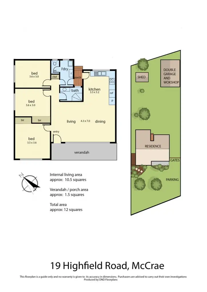 Floorplan of Homely house listing, 19 Highfield Road, Mccrae VIC 3938