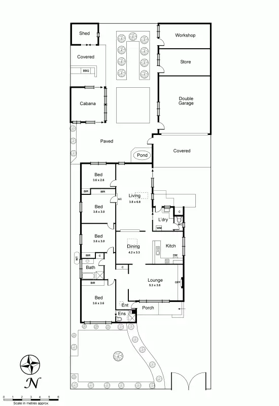 Floorplan of Homely house listing, 23 Marlborough Street, Bentleigh East VIC 3165