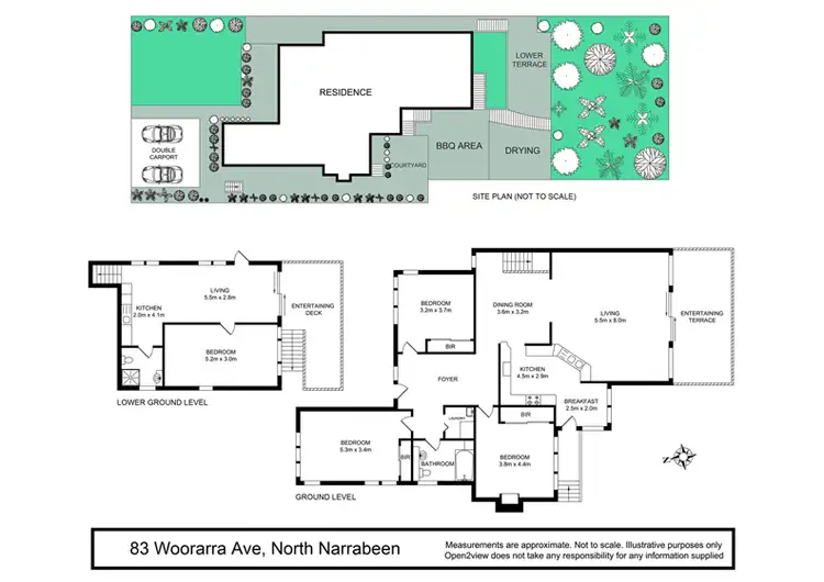 Floorplan of Homely house listing, 83 Woorarra Avenue, North Narrabeen NSW 2101