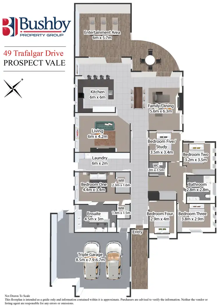 Floorplan of Homely house listing, 49 Trafalgar Drive, Prospect Vale TAS 7250