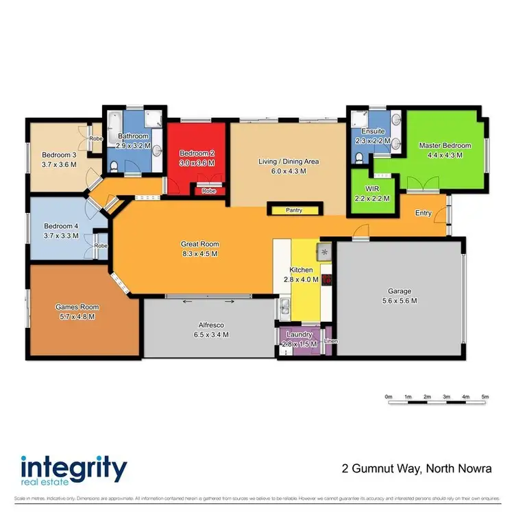 Floorplan of Homely house listing, 2 Gumnut Way, North Nowra NSW 2541