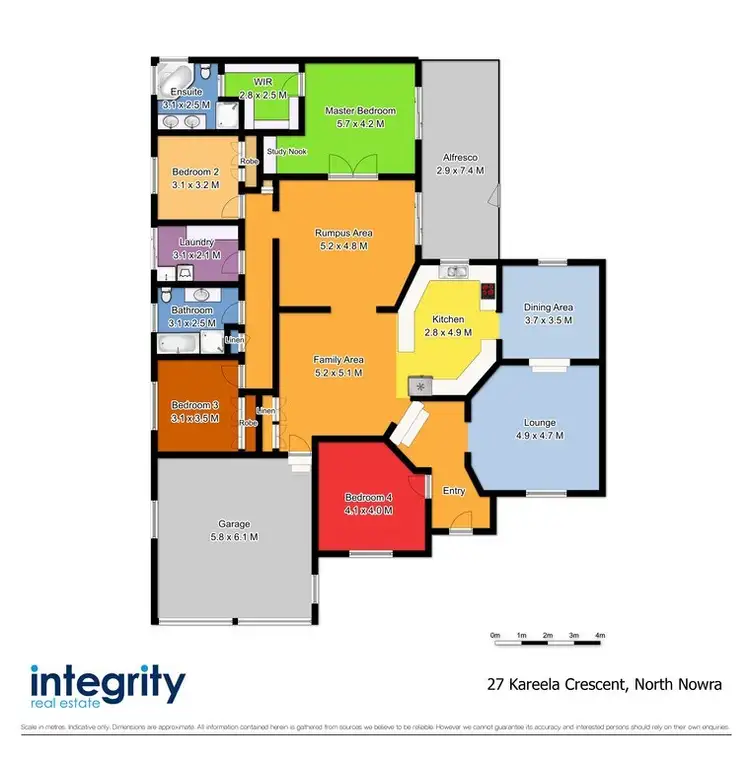Floorplan of Homely house listing, 27 Kareela Crescent, North Nowra NSW 2541