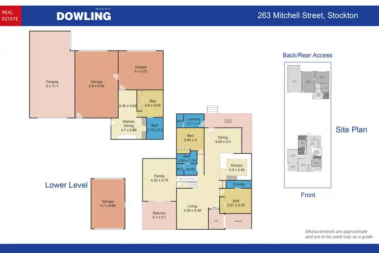 Floorplan of Homely house listing, 263 Mitchell Street, Stockton NSW 2295